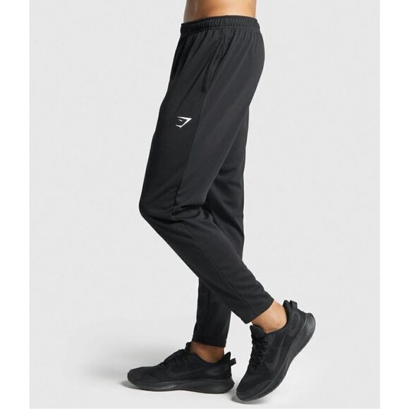 Gymshark Black Arrival Knit Jogger Pants, Size Small - Picture 2 of 10